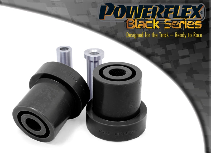 Bucsa poliuretan Powerflex suport punte spate (Negru) - Audi A6, Volkswagen Passat