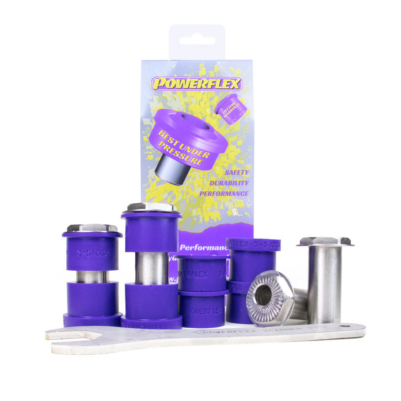 Bucsa poliuretan Powerflex interioara brat spate (camber reglabil) (Mov) - Audi A3/S3/RS3/TT, Seat Leon, Skoda Octavia, Volkswagen Golf