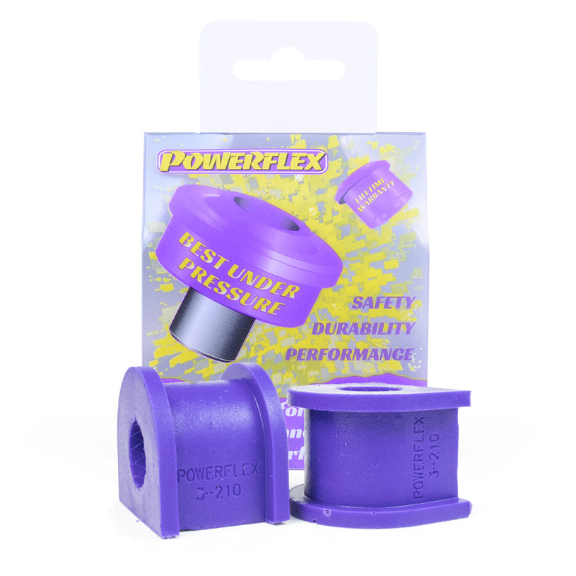 Bucsa poliuretan Powerflex suport bara stabilizatoare spate 16mm (Mov) - Audi 80, Seat Leon, Skoda Octavia, Volkswagen Golf