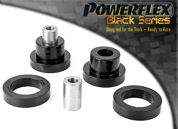 Bucse poliuretan Powerflex brat longitudinal spate, prindere fata - Lancia Delta 831 - Negru (2 buc)
