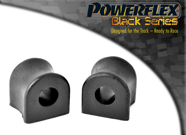 Bucse poliuretan Powerflex bara stabilizatoare spate 15mm - Lancia Delta 831 - Negru (2 buc)