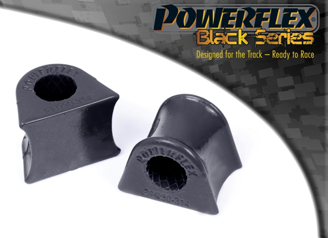 Bucse poliuretan Powerflex bara stabilizatoare spate - Lancia Delta 831 - Negru (2 buc)