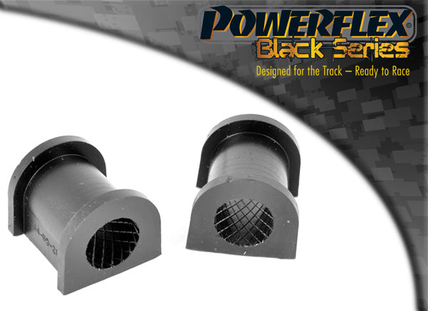 Bucse poliuretan Powerflex suport bara stabilizatoare spate 18mm - Mitsubishi Lancer Evo 6 - Negru (2 buc)