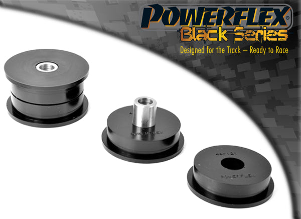 Bucse poliuretan Powerflex suport diferential spate, prindere spate - Mitsubishi Lancer Evo 6 / 7 / 8 / 9 - Negru (2 buc)