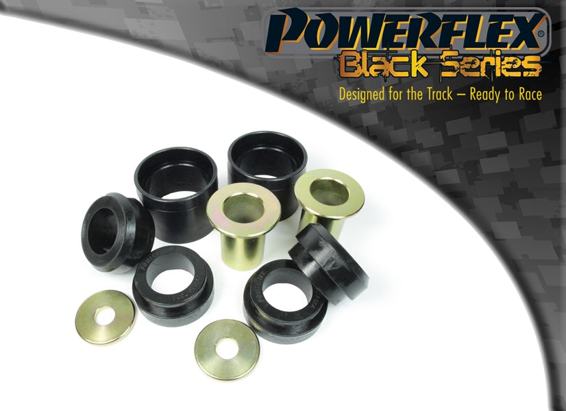 Bucse poliuretan Powerflex prindere diferential spate la subcadru - Nissan GT-R R35 - Negru (2 buc)