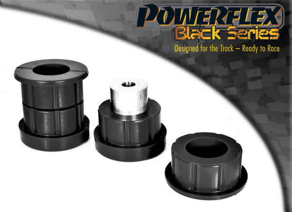 Bucse poliuretan Powerflex subcadru spate, prindere fata (anti-lasare, circuit si competitie) - BMW Seria 3 E90 / E92 / E93 / E91 / s.a. - Negru (2 buc)