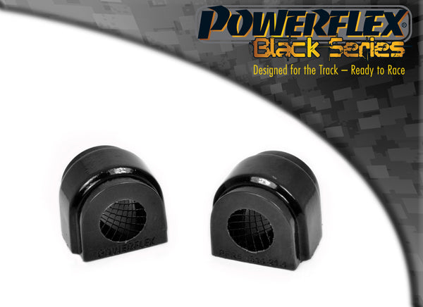 Bucsa poliuretan Powerflex bara stabilizatoare spate 21.4mm (Negru) - Mini Mini