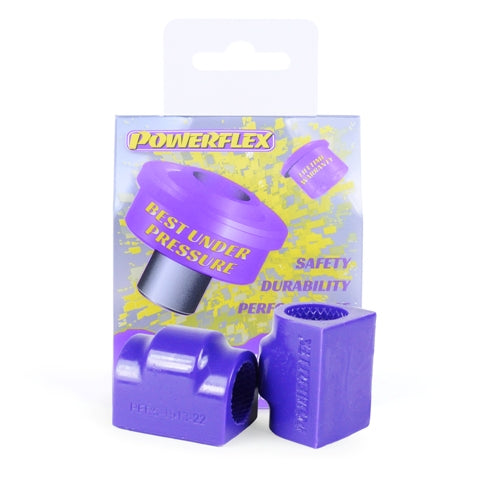 Bucsa poliuretan Powerflex bara stabilizatoare spate 22mm (Mov) - BMW Seria 1/Seria 2/Seria 3/Seria 4