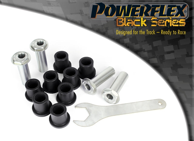 Bucsa poliuretan Powerflex brat longitudinal spate (reglabila) (Negru) - BMW Seria 3/Seria 5/E9