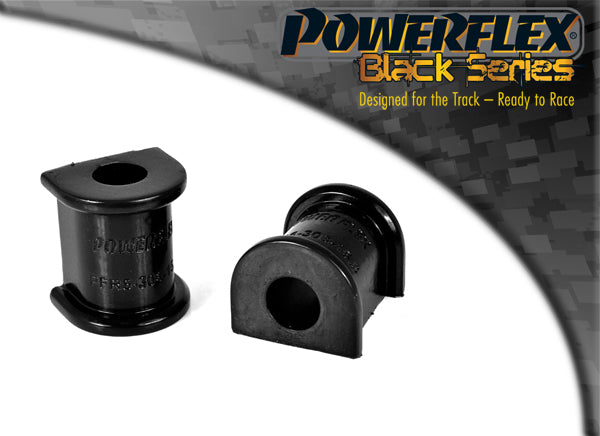Bucsa poliuretan Powerflex suport bara stabilizatoare spate 15.5mm (Negru) - BMW Seria 3/Seria 5/Seria 6/Seria 8