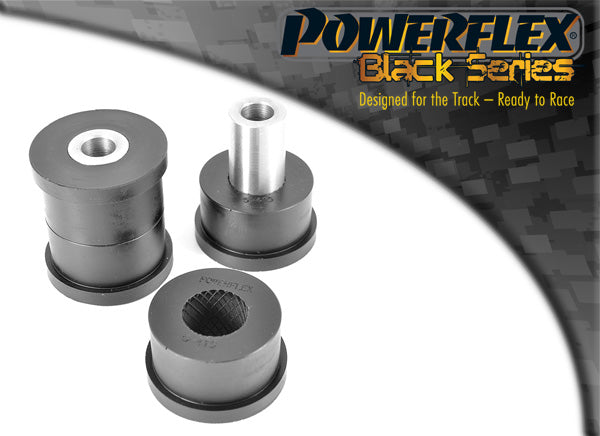 Bucse poliuretan Powerflex brat lateral spate inferior (la sasiu) - BMW Seria 3 E90 / E91 / E92 / E93 - Negru (2 buc)