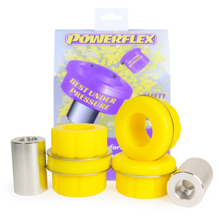 Bucse poliuretan Powerflex subcadru spate, prindere fata - BMW Seria 3 E90 / E91 / E92 / E93 / s.a. - Galben (2 buc)