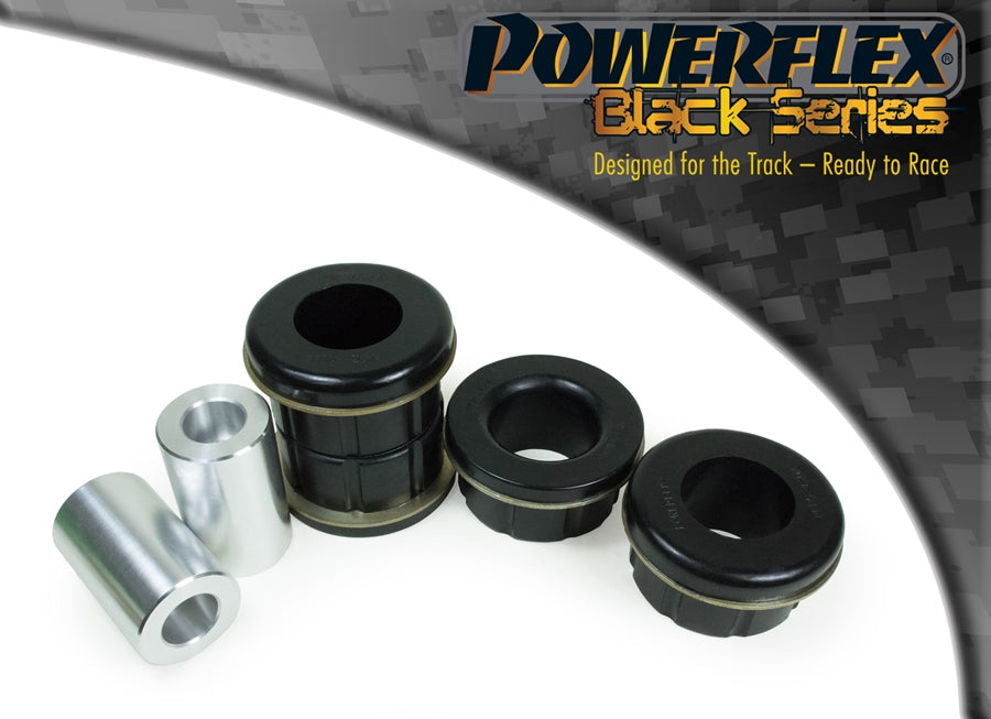 Bucse poliuretan Powerflex subcadru spate, prindere fata (circuit si competitie) - BMW Seria 3 E90 / E91 / E92 / E93 / s.a. - Negru (2 buc)