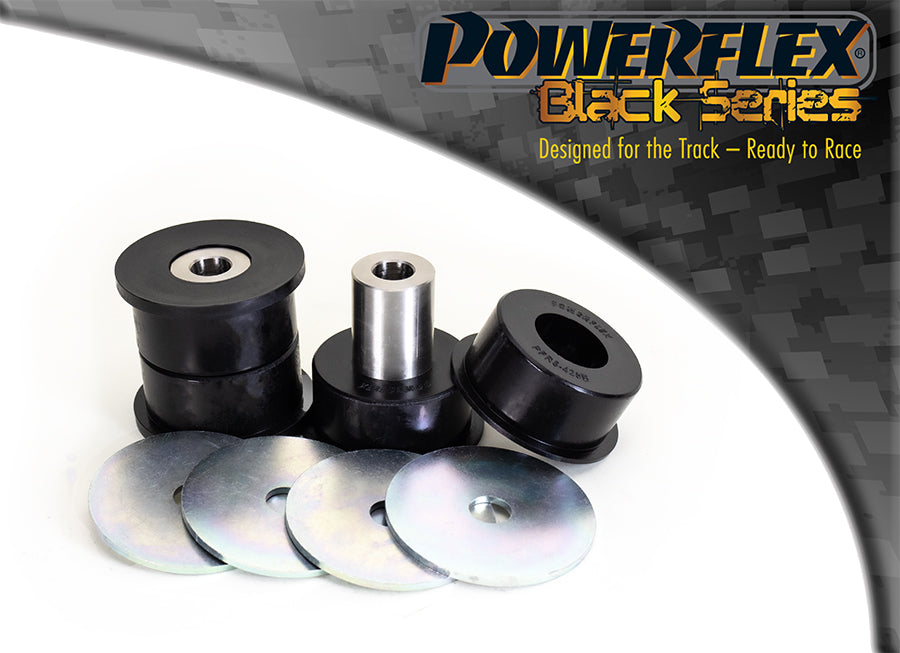 Bucsa poliuretan Powerflex fata suport diferential spate (Negru) - BMW Seria 1/Seria 3