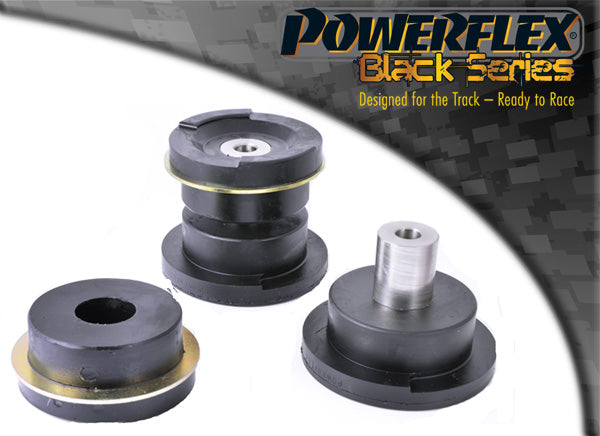 Bucsa poliuretan Powerflex fata subcadru spate (Negru) - BMW Seria 3/Z4