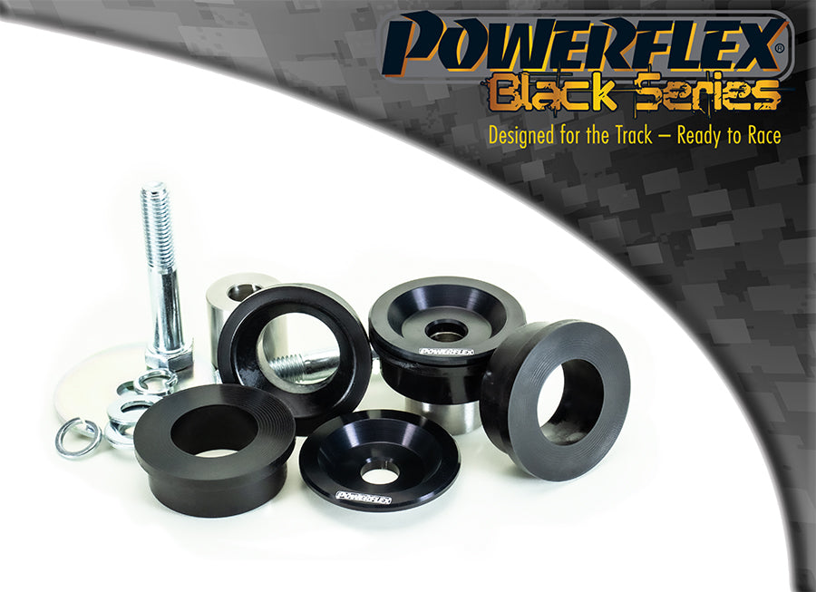 Bucsa poliuretan Powerflex spate suport diferential spate (Negru) - BMW Seria 3/Z4 M
