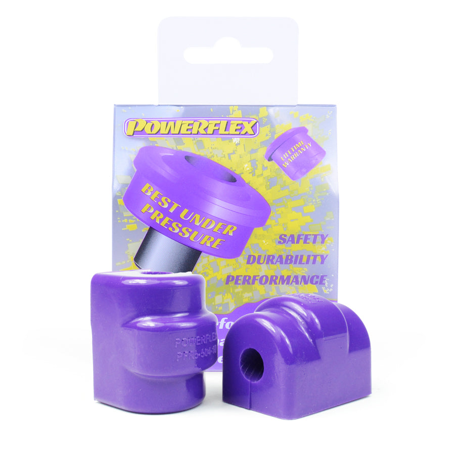 Bucse poliuretan Powerflex suport bara stabilizatoare spate 22.5mm - BMW Seria 3 E46 - Mov (2 buc)