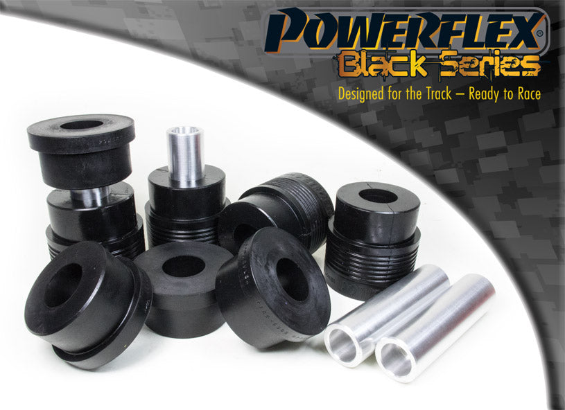 Bucsa poliuretan Powerflex suport subcadru spate (Negru) - BMW Seria 5