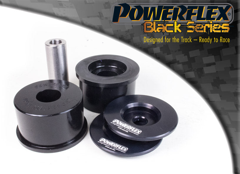 Bucsa poliuretan Powerflex spate suport diferential spate (Negru) - BMW Seria 5/Seria 6/Seria 7