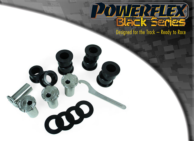 Bucsa poliuretan Powerflex brat longitudinal spate (reglabila) (Negru) - BMW Seria 5/Seria 6/Seria 7