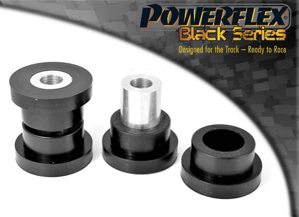 Bucse poliuretan Powerflex punte spate, prindere spate - Peugeot 206 Phase 1/2 - Negru (2 buc)