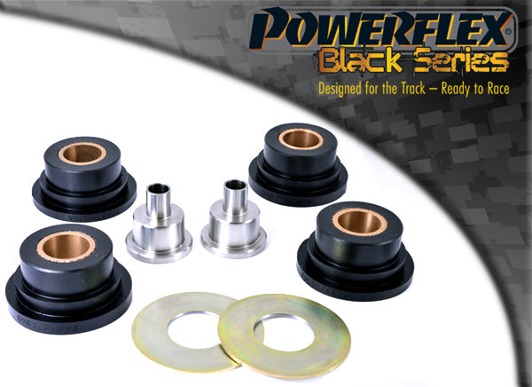 Bucsa poliuretan Powerflex fata brat longitudinal spate (Negru) - Porsche 911/964