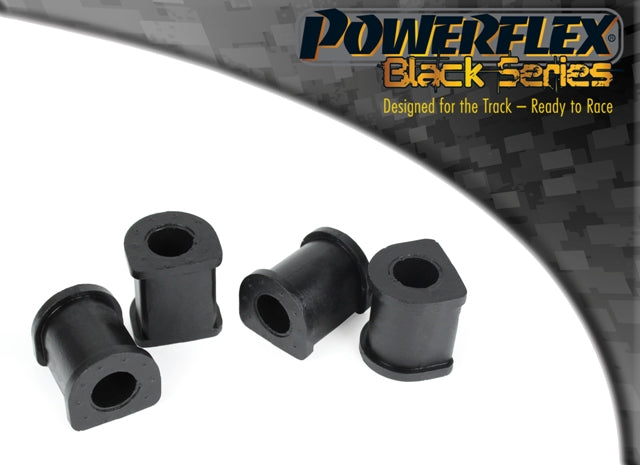 Bucsa poliuretan Powerflex bara stabilizatoare spate 16mm (Negru) - Porsche 914