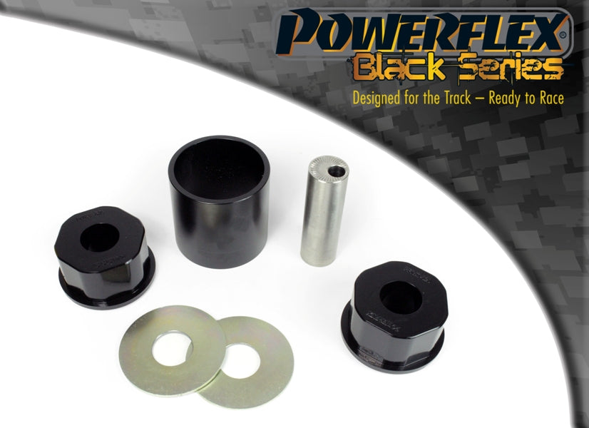 Bucsa poliuretan Powerflex suport tampon motor fata (Negru) - Porsche Boxster