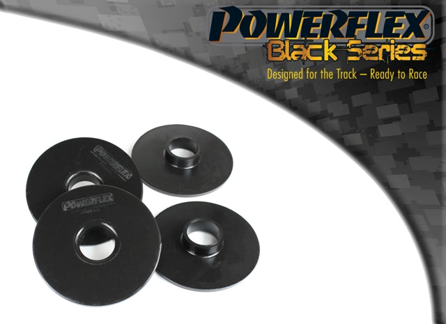 Bucse poliuretan Powerflex izolator taler arc spate - Renault Clio 2 / 2 RS - Negru (4 buc)