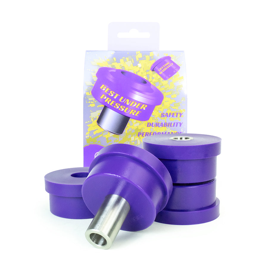 Bucse poliuretan Powerflex brat longitudinal spate, prindere fata - Subaru Impreza GC / GD / GD/GG - Mov (2 buc)
