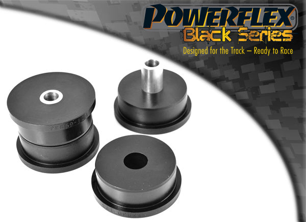 Bucse poliuretan Powerflex suport diferential spate (modele RA timpurii si WRX UK) - Subaru Impreza GC - Negru (2 buc)
