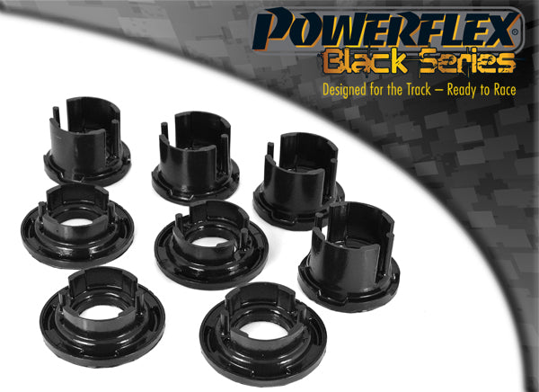 Insertii poliuretan Powerflex subcadru spate - Subaru Impreza G3 / GRB / GH8 - Negru (4 buc)