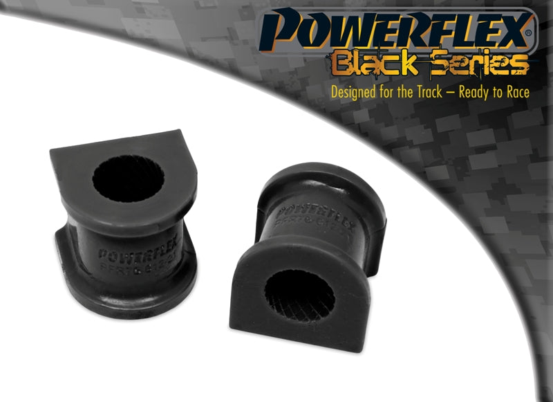 Bucse poliuretan Powerflex bara stabilizatoare spate 21mm - Toyota Supra JZA80 - Negru (2 buc)
