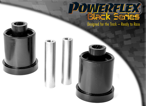 Bucse poliuretan Powerflex suport punte spate - Alfa Romeo MiTo 955, Fiat Punto 199, Opel Corsa D / E - Negru (2 buc)