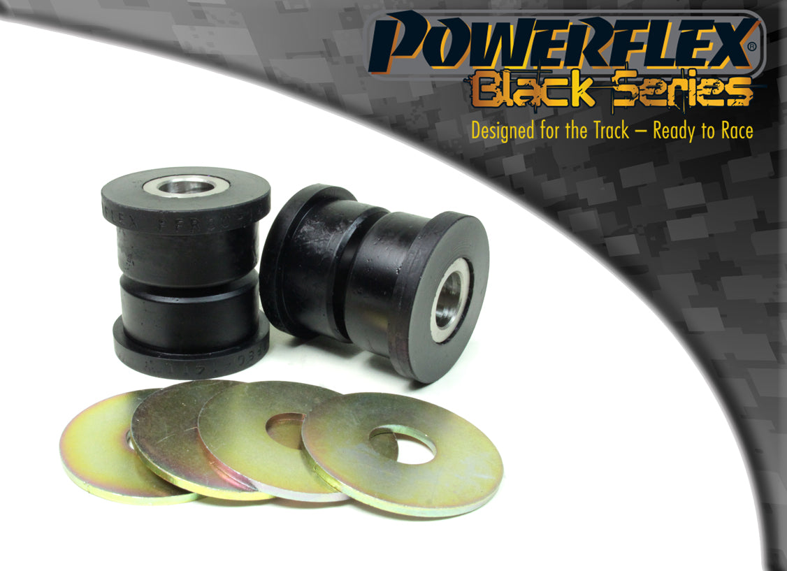 Bucse poliuretan Powerflex bara transversala (panhard) spate, capat exterior - Opel Astra J - Negru (2 buc)