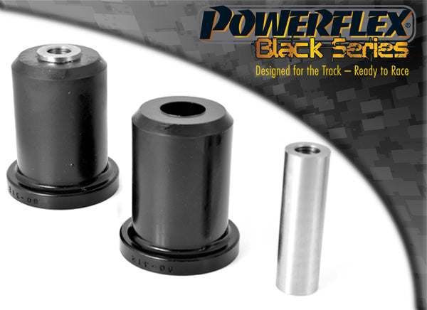 Bucse poliuretan Powerflex suport punte spate - Opel Kadett D / E - Negru (2 buc)