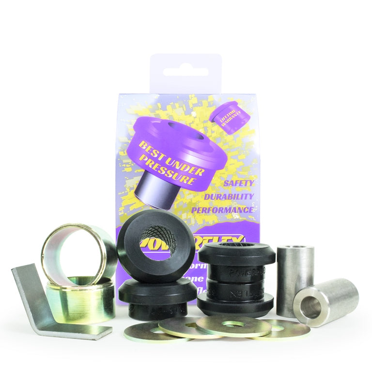 Bucsa poliuretan Powerflex exterioara bara de directie spate inferior (Mov) - Audi A1/S1/A3/S3/RS3/Q3/TT, Seat Leon, Skoda Octavia, Volkswagen Golf/Jetta/Passat