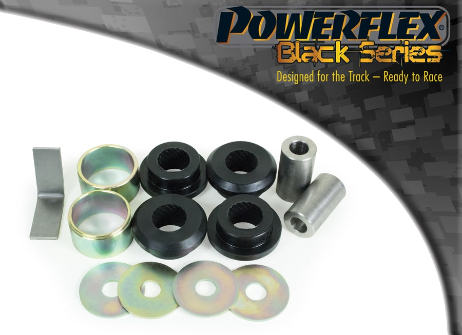 Bucsa poliuretan Powerflex exterioara bara de directie spate inferior (Negru) - Audi A1/S1/A3/S3/RS3/Q3/TT, Seat Leon, Skoda Octavia, Volkswagen Golf/Jetta/Passat