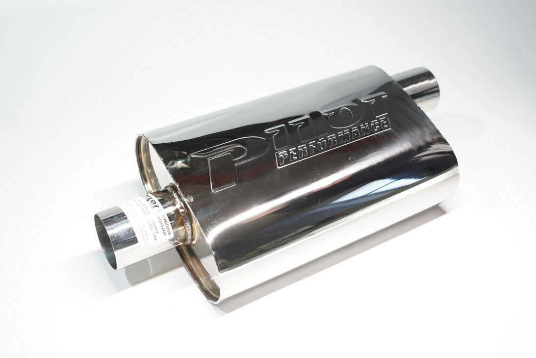 Toba Esapament Inox PILOT Performance Ovala 63mm, Centru-Lateral