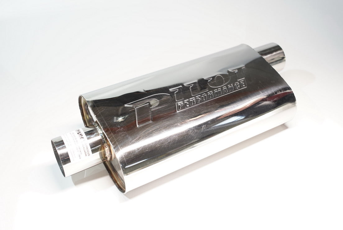Toba Esapament Inox PILOT Performance Ovala 63, Centru-Lateral