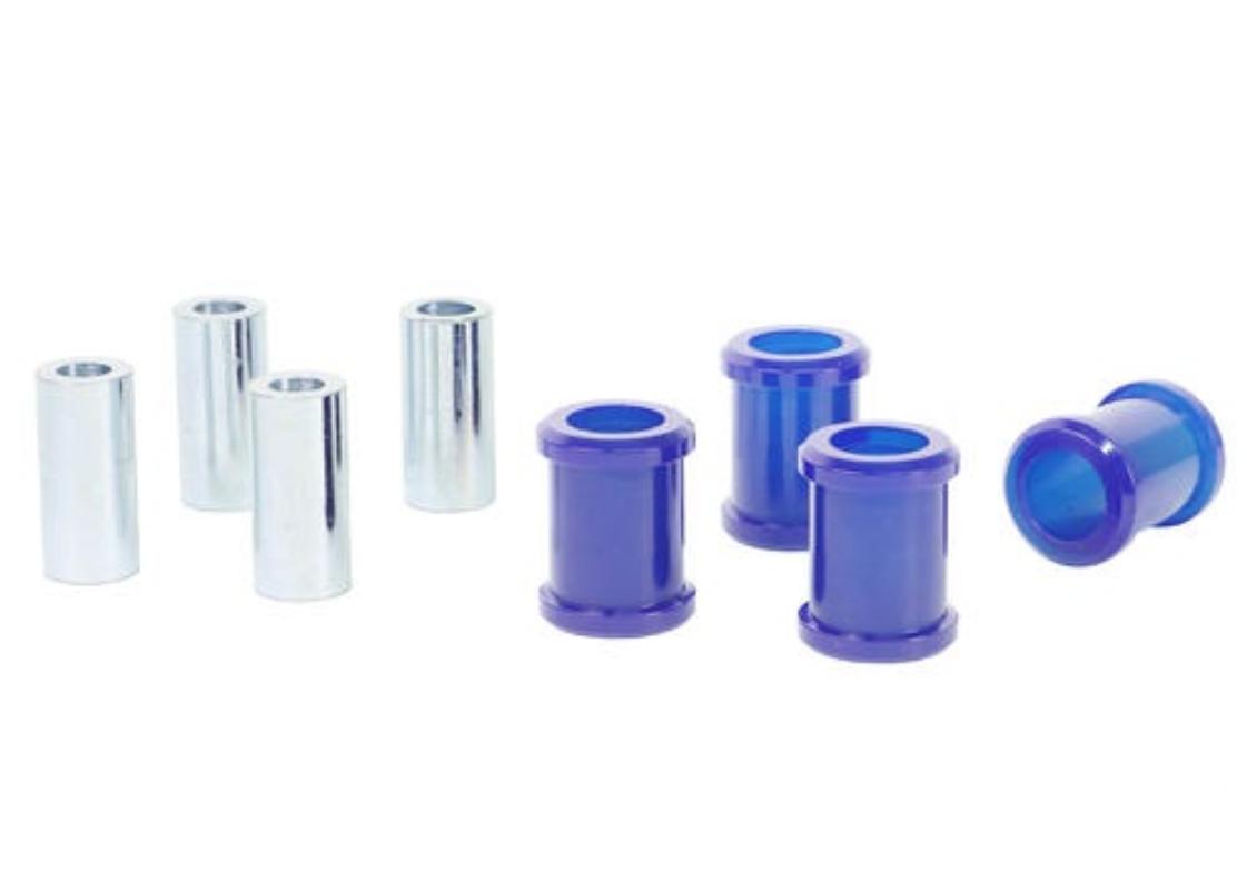 Set bucse brat longitudinal inferior fata si spate SuperPro pentru Mazda MX-5 si RX-8 - SPF3264K