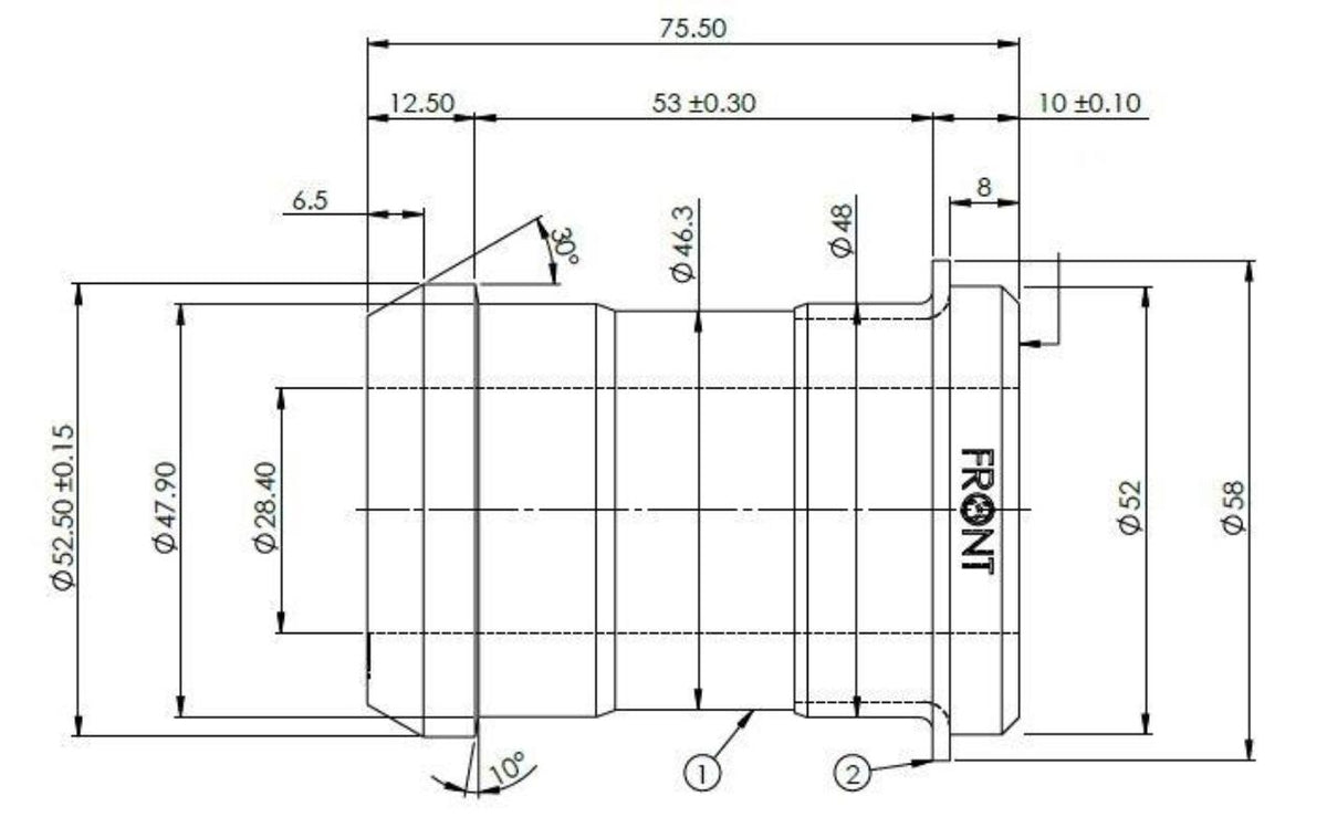 Set bucse brat suspensie inferior fata spate interior SuperPro pentru Mitsubishi Pajero - SPF4634K