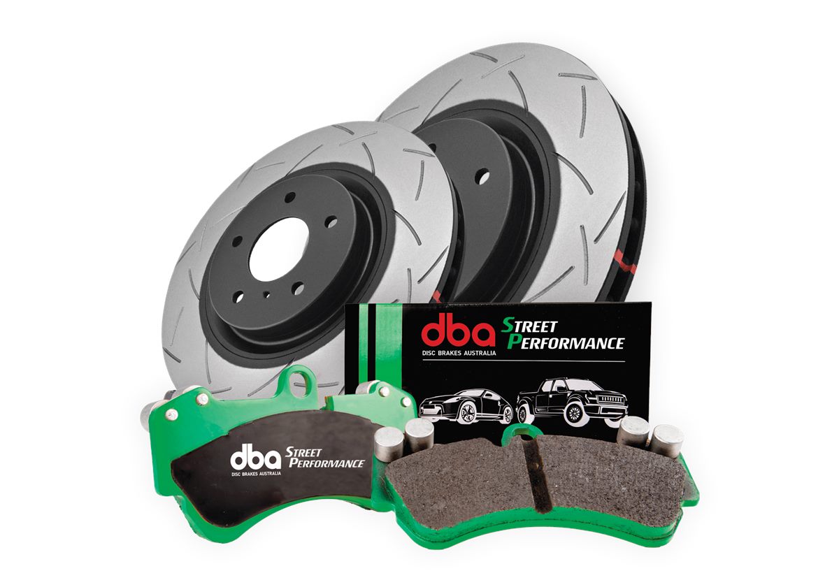 Placute Frana DBA Brake Kit 4000 Series T3 Slotted & Street Performance (2x DBA42165S + DB9022SP) Spate Ford Mustang DBA42165S-9022SP