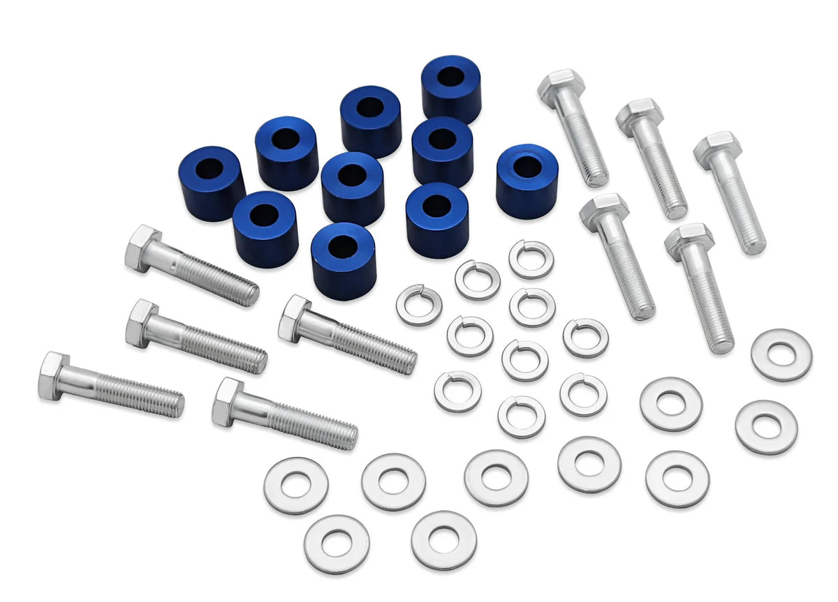 Kit distantiere coborare traversa sasiu SuperPro pentru Toyota Hilux - TRC9012