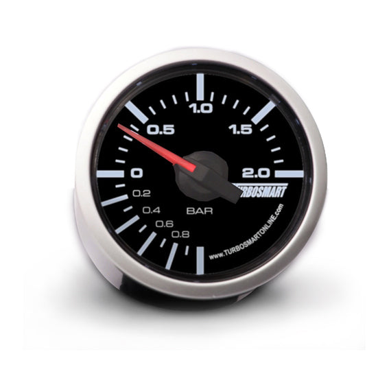 Ceas presiune turbo Turbosmart 0-2 bar, 52 mm - TS-0101-2025