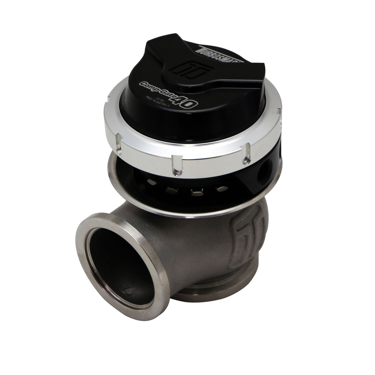 Wastegate extern Turbosmart Comp-Gate 40 GenV 14 psi, negru - TS-0552-1012
