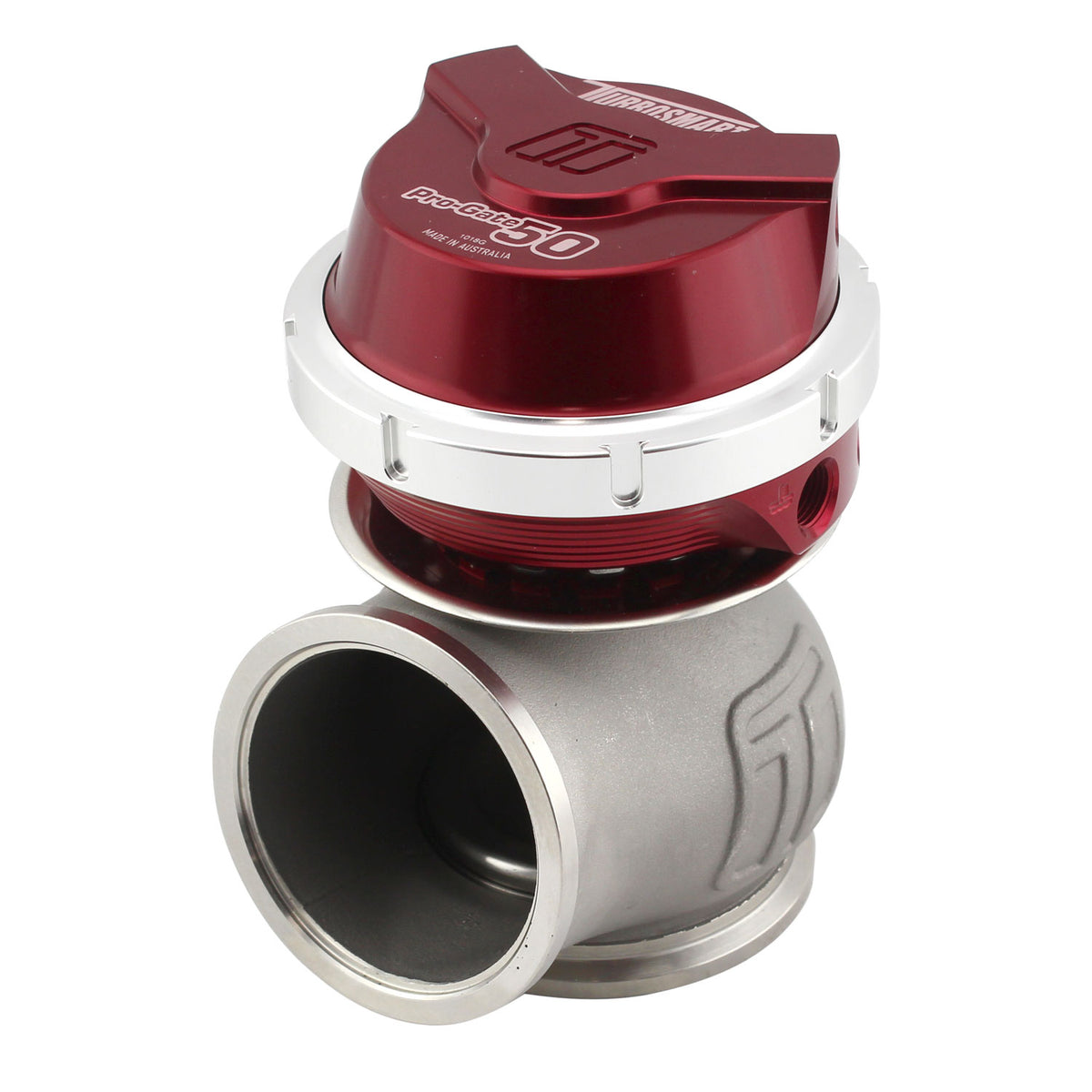 Wastegate extern Turbosmart Pro-Gate 50 GenV 14 psi, rosu - TS-0554-1014