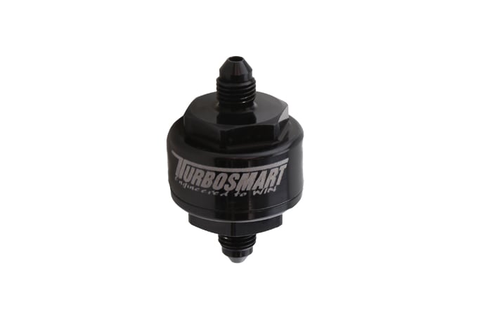 Filtru ulei turbo Turbosmart 44 microni, racord -4AN - TS-0804-1002