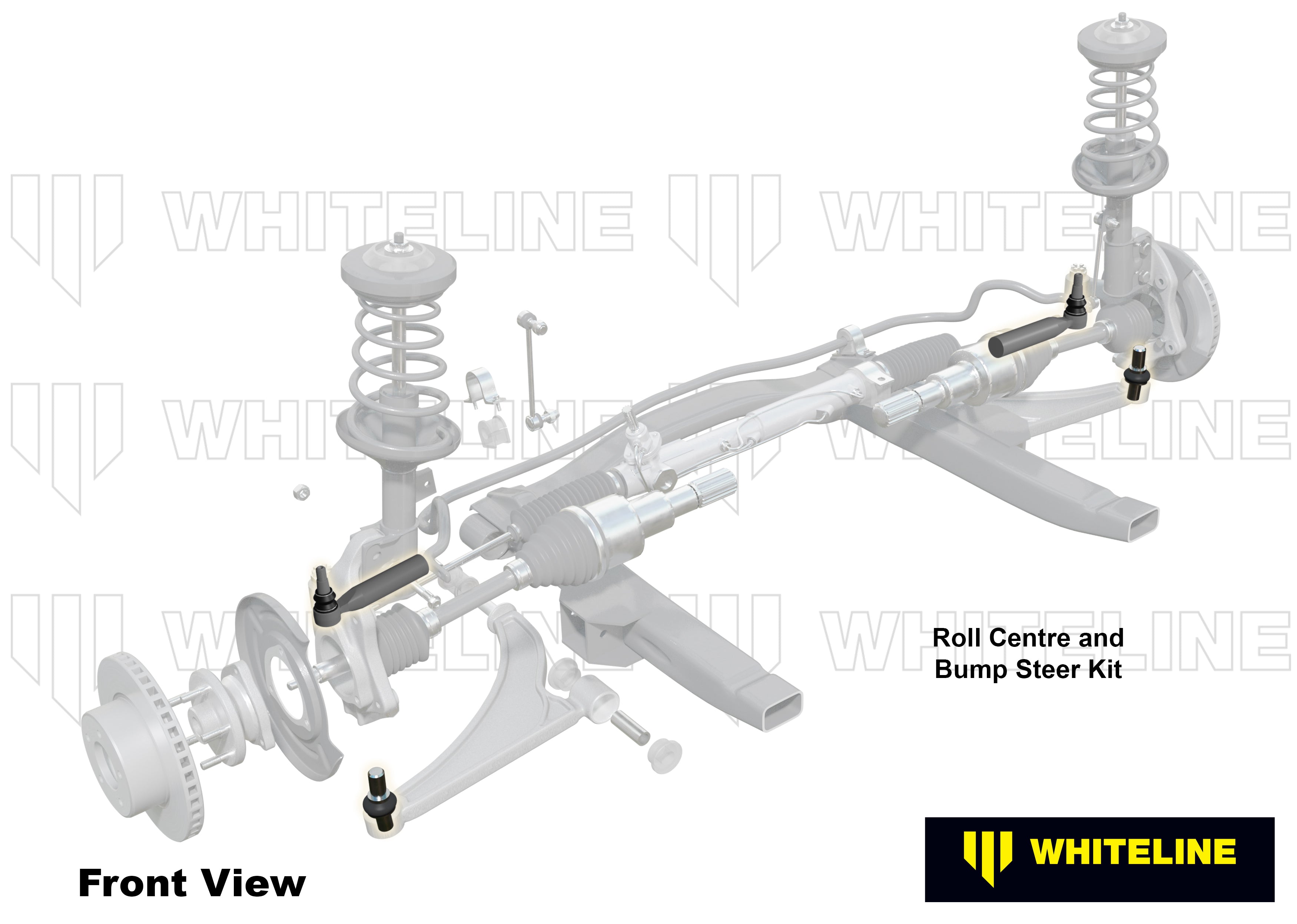 Kit corectie geometrie roll center / bump steer Whiteline pentru Subaru Forester - W0907