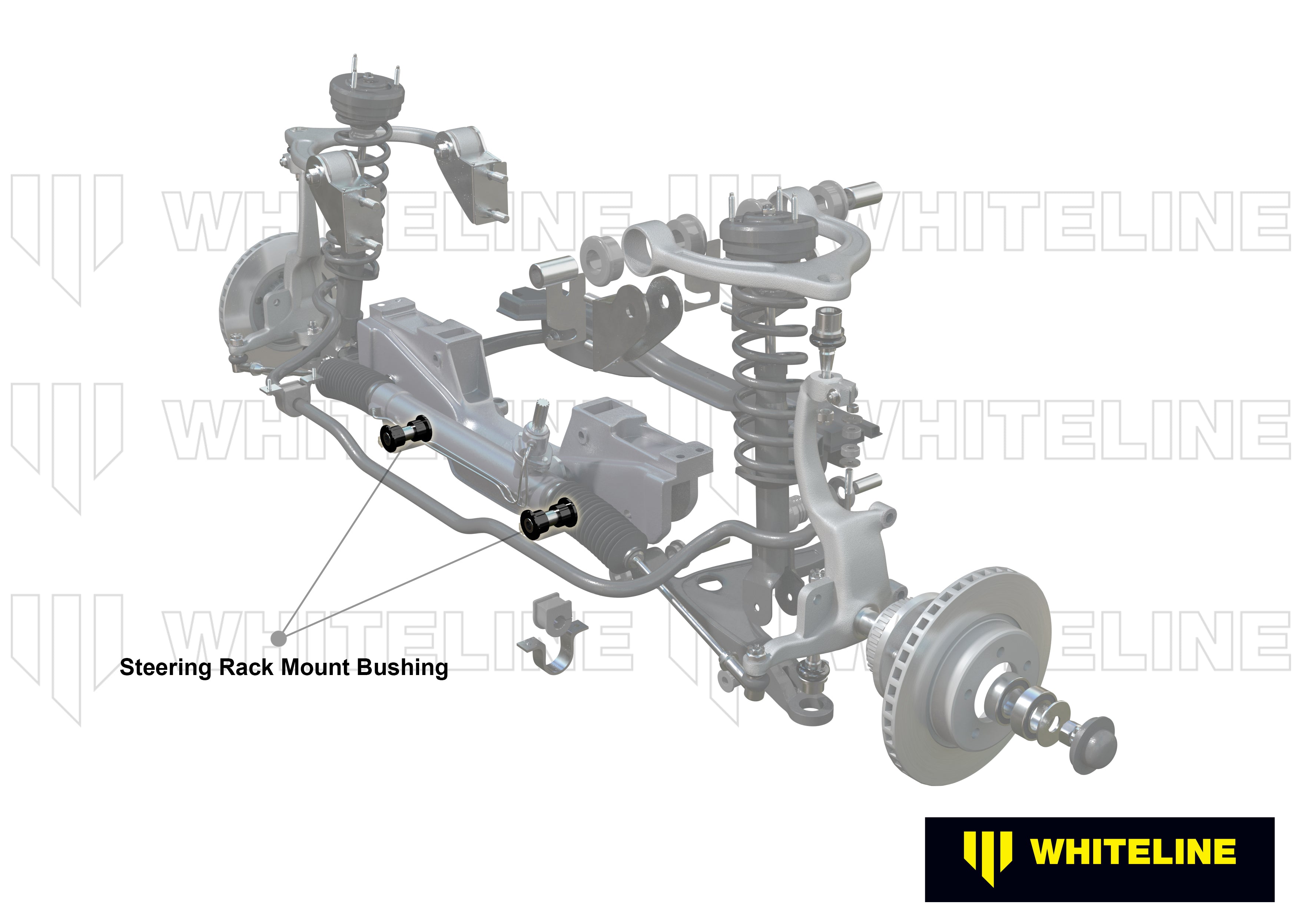 Set bucsi suport caseta directie Whiteline pentru Ford Ltd - W13375